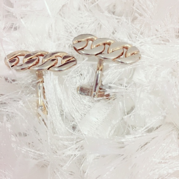 Other - Men’s Gold Tone Chain Cufflinks